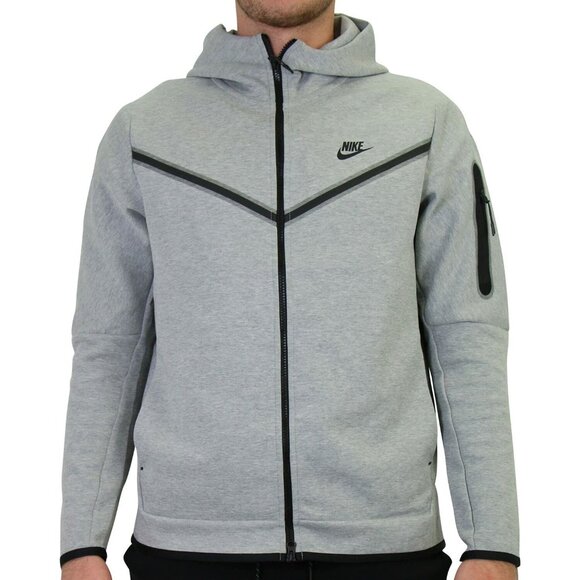 Nike Tech Fleece Mens Windrunner Tracksuit Gray Size 3XL Matching Sweatsuit NWT - Picture 2 of 14